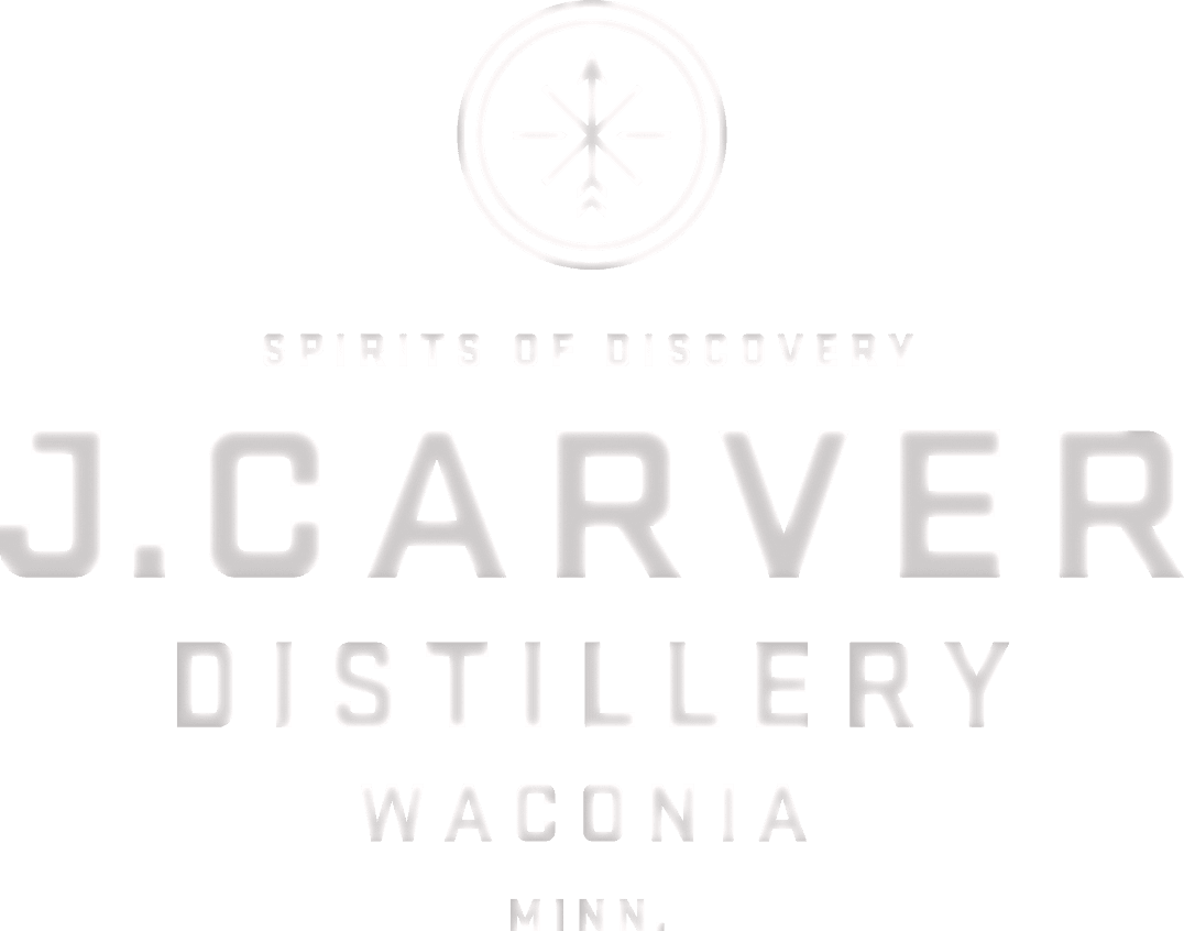 J. Carver Distillery logo, Waconia Minnesota.