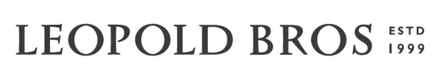 Leopold Bros logo with established date.