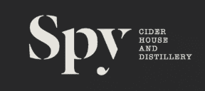 Spy Cider House and Distillery logo.